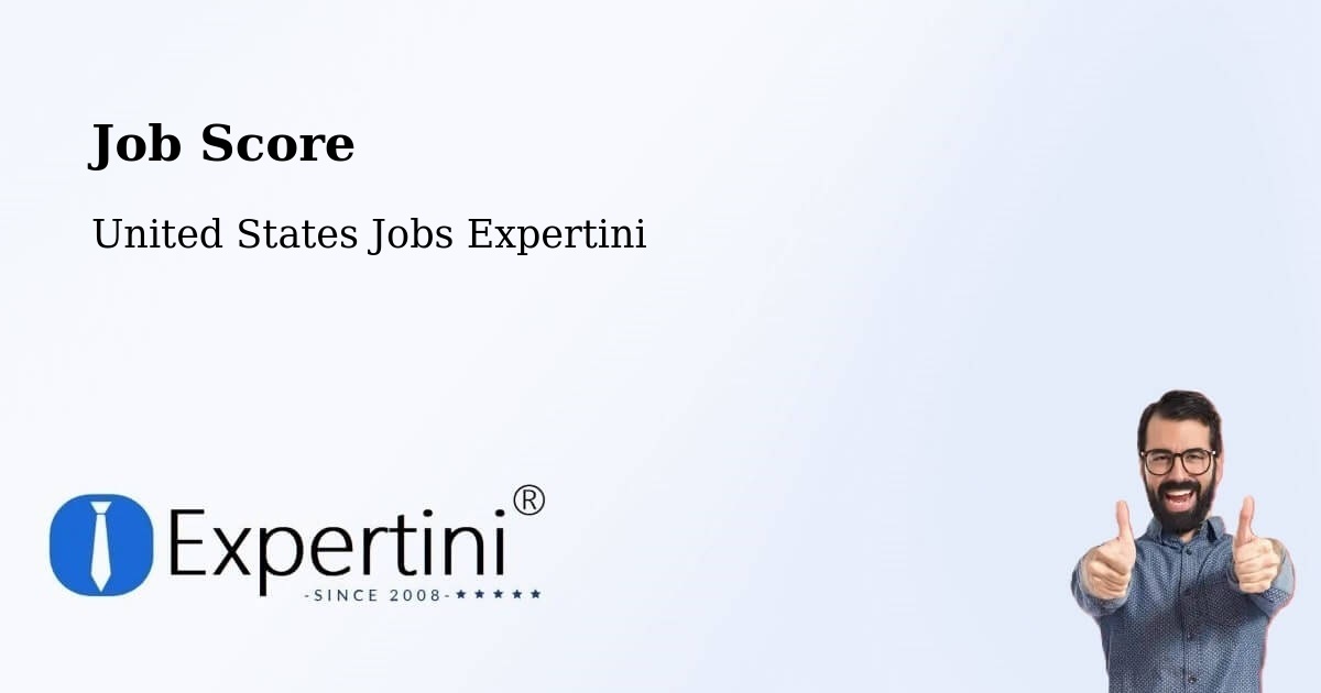 Job Score & Job Description Score Tool – Provo - United States Jobs Expertini